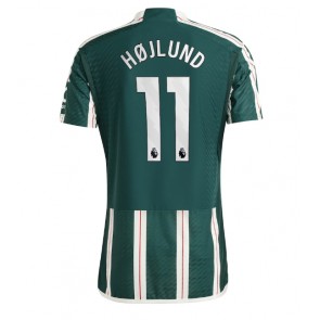 Manchester United Rasmus Hojlund #11 Udebanetrøje 2023-24 Kort ærmer